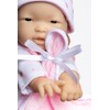 JC Toys Berenguer 11" Asian La Baby Doll,Pink Asian