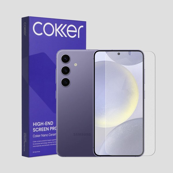 COKER [2 PACK Korean Precision Matte Screen Protector for Galaxy