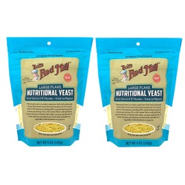 Bob’s Red Mill Large Flake Nutritional Yeast 5 Ounce (Pack of 2) Vegan Parm Cheese Replacement