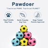 Pawdoer Squeaky Dog Ball for Medium Dogs, Soft Latex Rubber