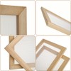 QTLCOHD 10 Pcs 5 Size Paper Making Screen Wooden Screen