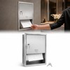 304 Stainless Steel Recessed Paper Towel Dispenser with Lock Commercial