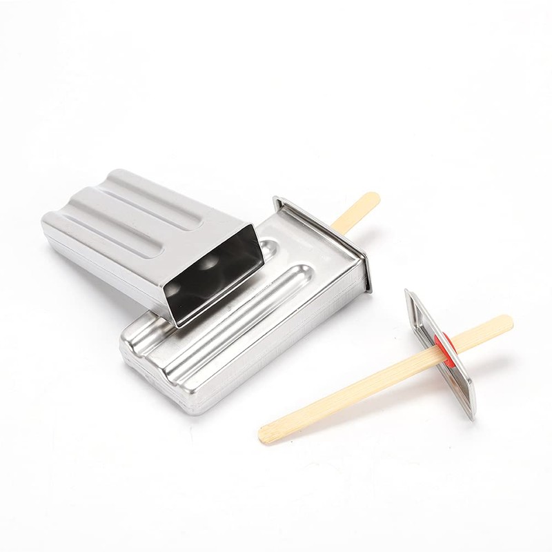 Stainless Steel Ice Cream Stick Mold Ice Lolly Popsicle Pop