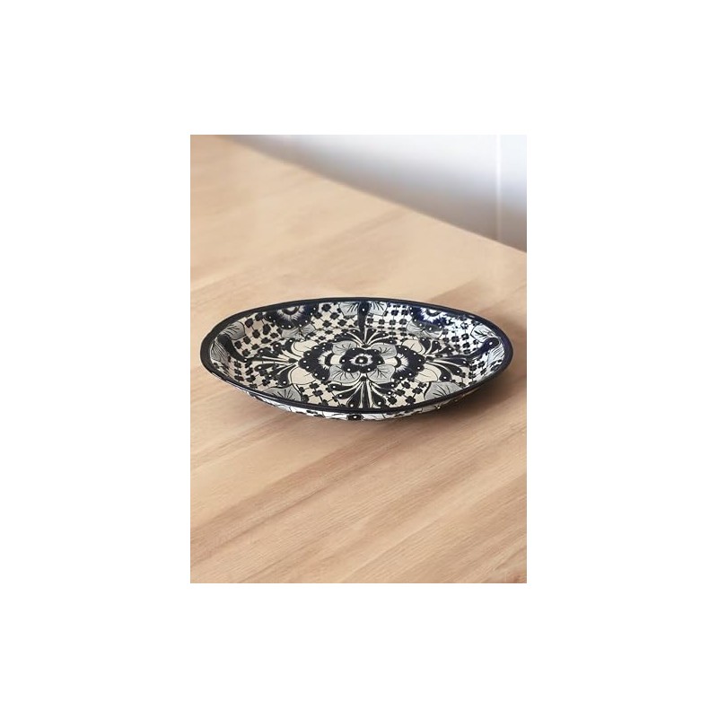 Extra Large Talavera Serving Platter - 17.5” Long, 10.5” Wide,
