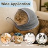 Cat Muzzle for Grooming, Breathable Mesh Cat Head Cover to