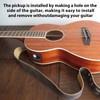 Acoustic Guitar Pickup Folk Classical Guitar Pickup EQ Plate Pickup