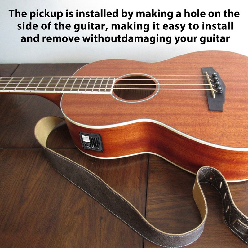 Acoustic Guitar Pickup Folk Classical Guitar Pickup EQ Plate Pickup