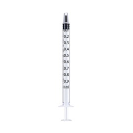 1ml Syringe, Individually Sealed Package for Feeding Pets or Small Animals, can Also be Used for Measuring Liquids, Scientific Experiments, Medical Experiments(30 pack)