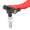 X AUTOHAUX Red Auto Car Vehicle Tow Towing Hook Front