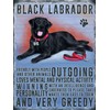 Vintage Style Retro Metal Sign Dog Lovers Owners Gift Tin
