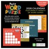 TF Publishing 2026 Daily Word Puzzle Daily Desktop Calendar