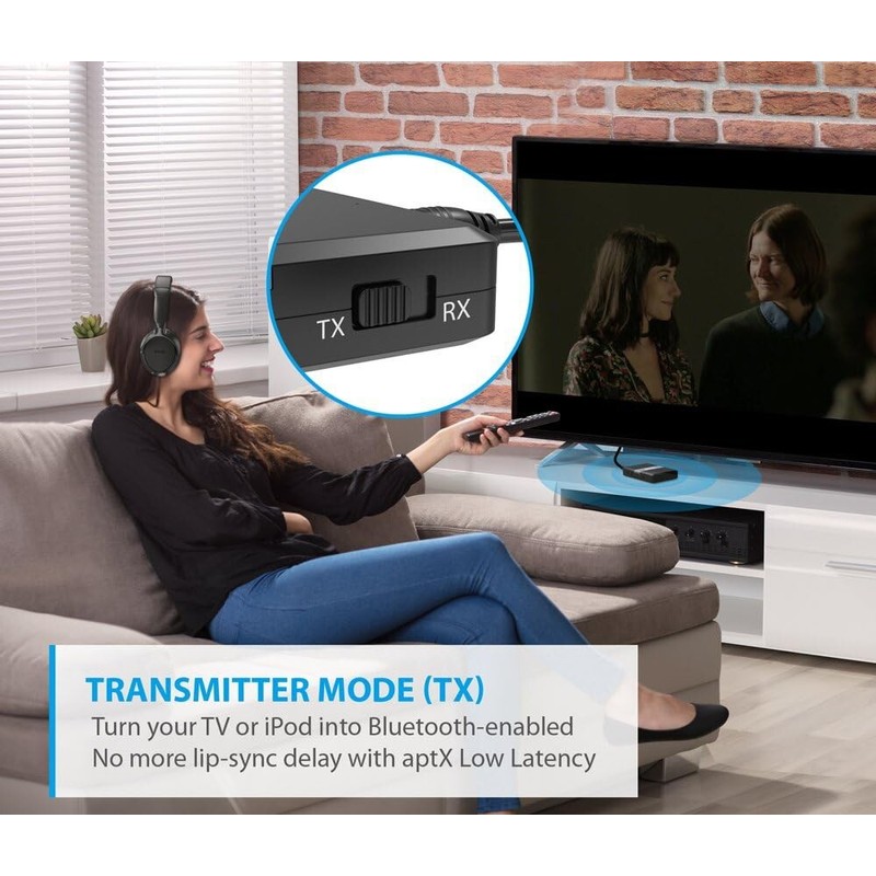 Gold Armour Bluetooth 5.0 Transmitter Receiver 2 IN 1 Wireless