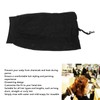 4pcs Hair Net Plopping Hat Drawstring Adjust Strap Washable Reusable