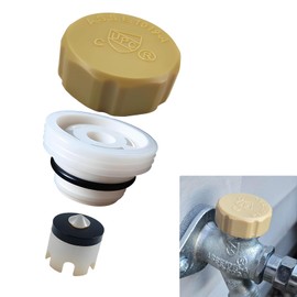 PKLIYH Vacuum Breaker Replacement Kit, ASSE 1019‑A Anti‑Siphon Repair Parts for Frost‑Free Outdoor Sillcock Hose Bib Faucet, Complete Repair Set with O‑Rings and Teflon Tape (1 Pack)