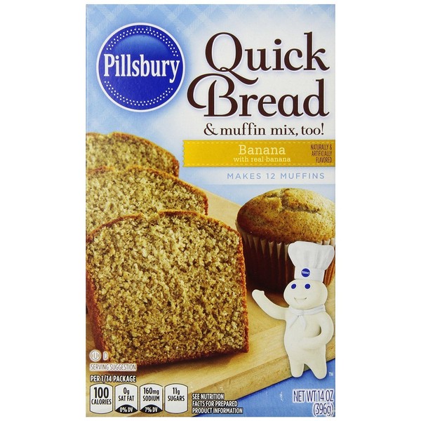 Pillsbury Quick Bread Mix (Banana 14Oz)