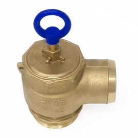 RIV Brass Pressure Relief Valve - 2", 300 CFM (1050-0000 RIV)