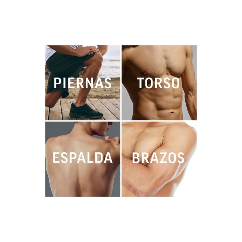 Veet Men Crema Depilatoria para Piel Normal Envase 200 ml