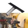 6in Wood Lathe Tool Rest Steel Arc Design 1in Post