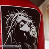 EMBROVERSE Black and White Jesus Embroidered Large Patch - Christian
