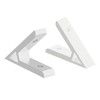FOCMKEAS 3PCS 45 Degree Angle 2020 Aluminum Corner Brackets Profile