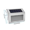 Solar Lights for Steps Deck Solar Stair Light Outdoor Waterproof