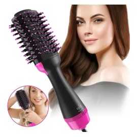 Cepillo Alaciador Eléctrico Peine Alisador Antifrizz Cabello Bausse                                                                                   
