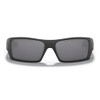 Oakley Men's OO9014 Gascan Rectangular Sunglasses, Satin Black/Black Iridium, 60