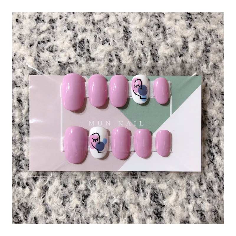 MunNail Face Nail - Long Point / MunNail 페이스네일 -