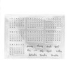 arriettycraft Clear Stamps for Bullet Journal Notebook DIY Craft, Include
