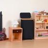 Merkisa Slim Laundry Basket with Wheels,Narrow Hampers for Laundry,Freestanding Laundry