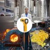 Contactless Thermometers, Real-Time Infrared Thermometers, High Precision Gauge with Ergonomic