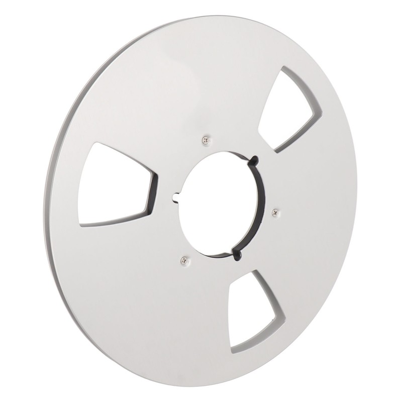 1/4 10 Inch Empty Tape Reel Aluminum Alloy Reel Tape