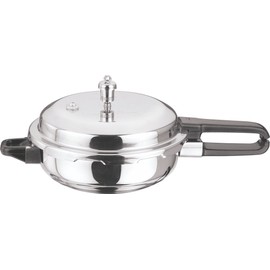 Vinod Stainless Steel Pressure Cooker (Senior 4 Liter Pan)