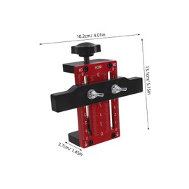 IWOWHERO Cabinet Door Positioner Accurate Installation Tool for Kitchen Cabinets Black Handle