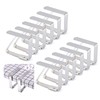 Tablecloth Clips, MEIRRAI Table Clamp Set of 12, Large Tablecloth