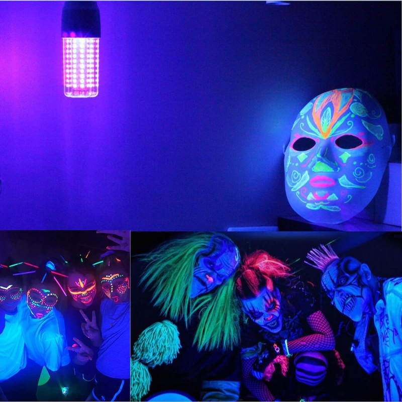 Kapata 15W LED UV Black Light Bulb Energy Saving UV
