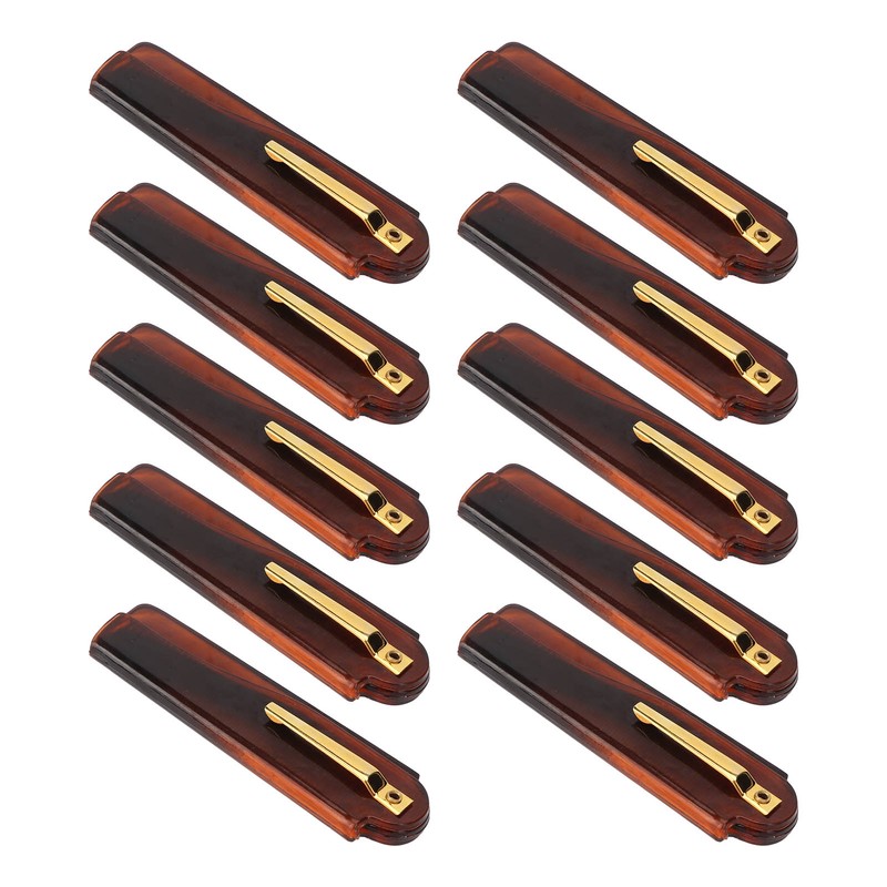 10 Pcs Folding Pocket Comb Hand Made Folding Knife Type