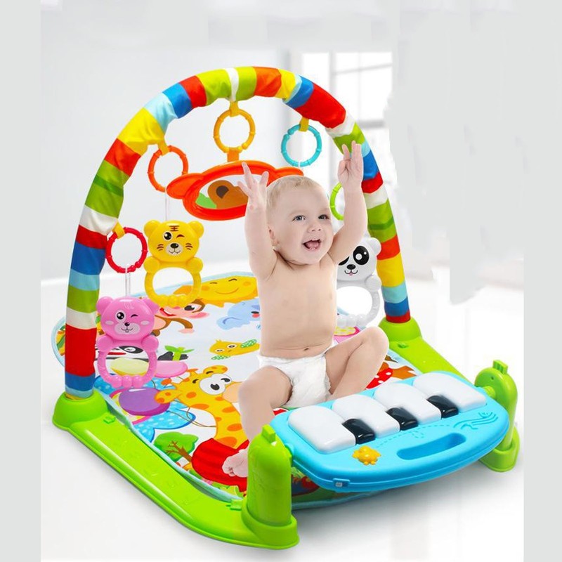 Baby Kick Play Piano Soft Skin Friendly Educational Removable Infant