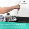 Vollum 1-Piece Ladle Heavy Duty Thick Stainless Steel - 8