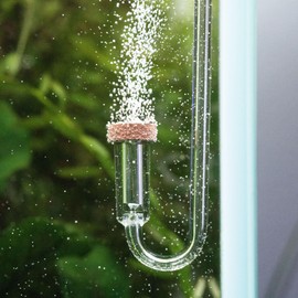 Aquario Neo CO2 Aquarium Diffuser - CO2 Diffuser Aquarium Kit, CO2 Diffuser for Aquarium Plants, CO2 System for Aquarium - Curved Original Diffuser, Small