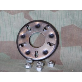 Eastern Knucklehead, Panhead, Shovelhead, 5 Stud Clutch Hub Pressure Plate & Nuts