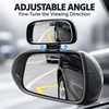 Car Blind Spot Mirror for Driving – Adjustable Wide-Angle Convex