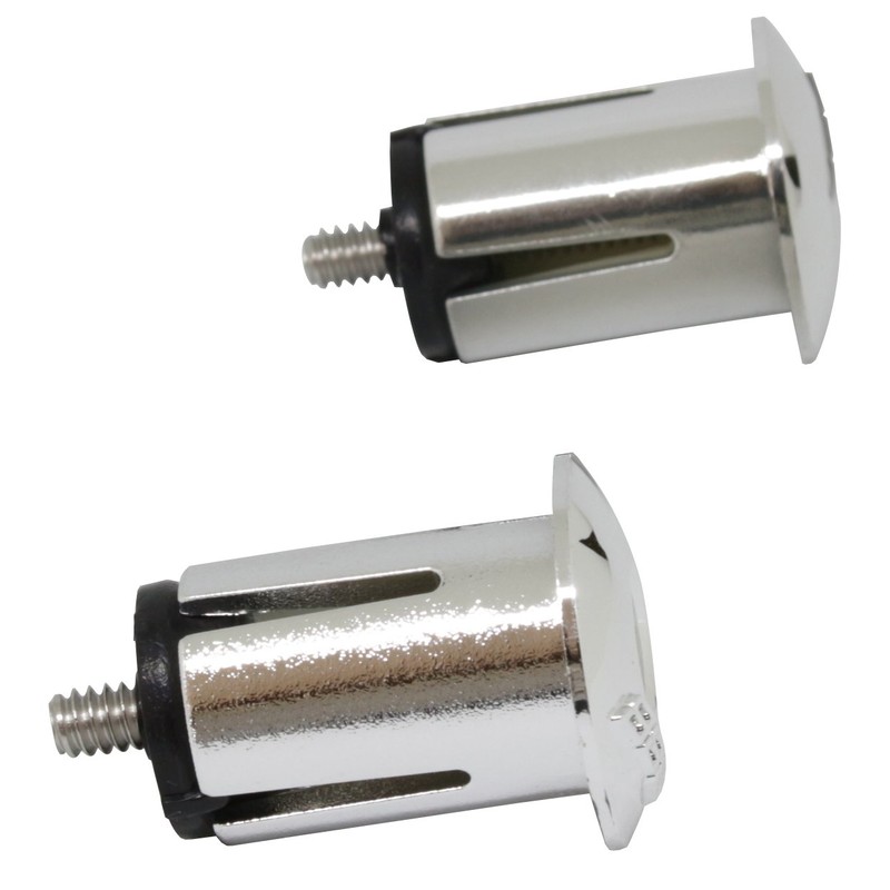 BBB CyclingScrewOn Screw End Caps for Handlebar Tape | Stainless