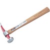 Trusco Nakayama TSM-137 Sheet Metal Hammer, Silver, Round Flat X