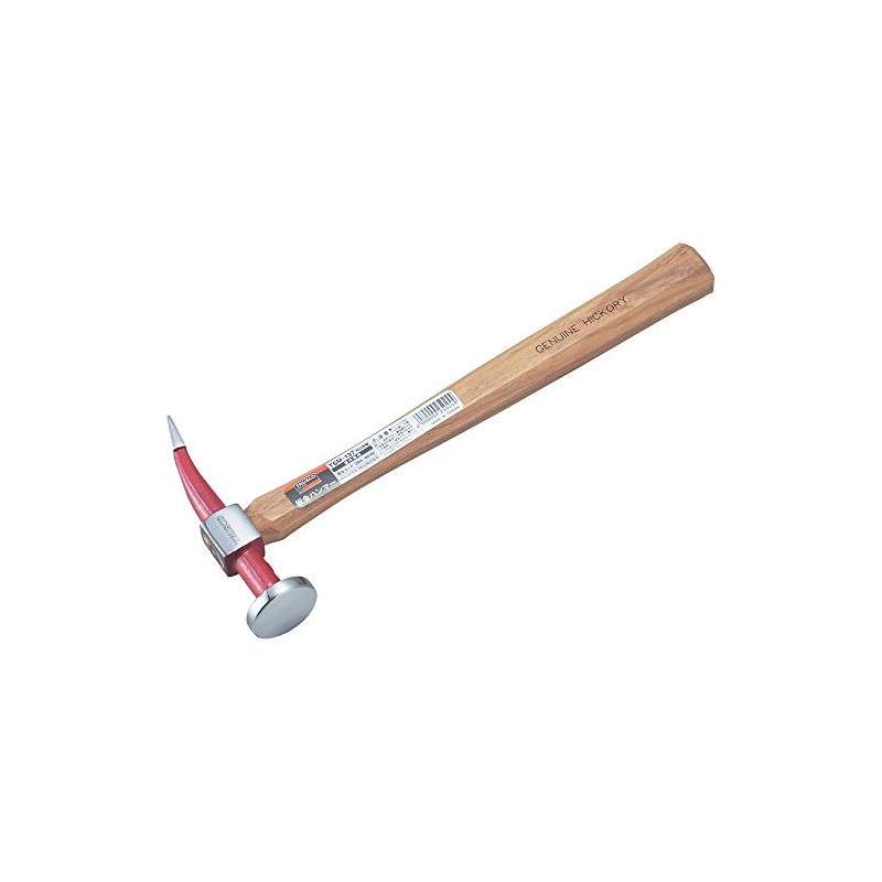Trusco Nakayama TSM-137 Sheet Metal Hammer, Silver, Round Flat X