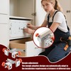 Drawer Front Installation Clamps,2X Fixing Clamp For Cabinets - Adjustable
