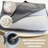 Shredded Foam Sofa Back Cushions Replacement Soft Couch Pillow Insert