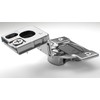 Berta 20-Pack, 1" 4D Overlay Soft Close Concealed Hinges for