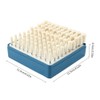 100Pcs Felt Polishing Wheels Wool Polishing Buffing Pads, Mandrel Mounted