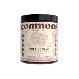 Commons Cola de Pavo - Extracto Puro 100% orgánico de hongo adaptógenos en polvo 100g. Función inmunológica y antioxidante.